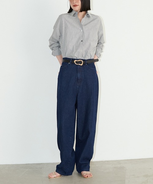 natural couture（ナチュラルクチュール）の「ＰＯＩＲＥ　ベルト（ベルト・レディース・ブラック/ブラウン・FREE）」の5枚目の写真