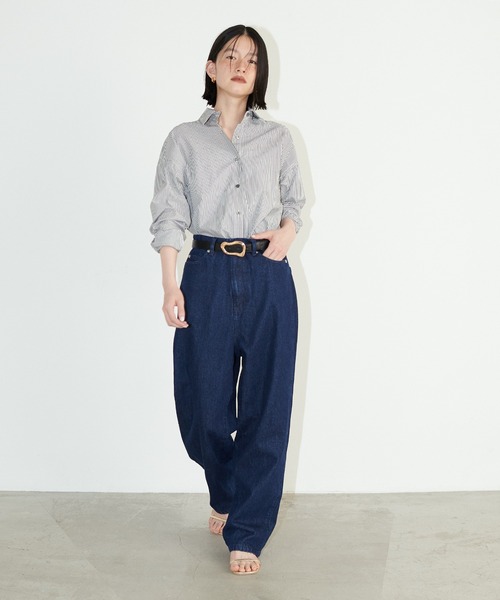 natural couture（ナチュラルクチュール）の「ＰＯＩＲＥ　ベルト（ベルト・レディース・ブラック/ブラウン・FREE）」の7枚目の写真