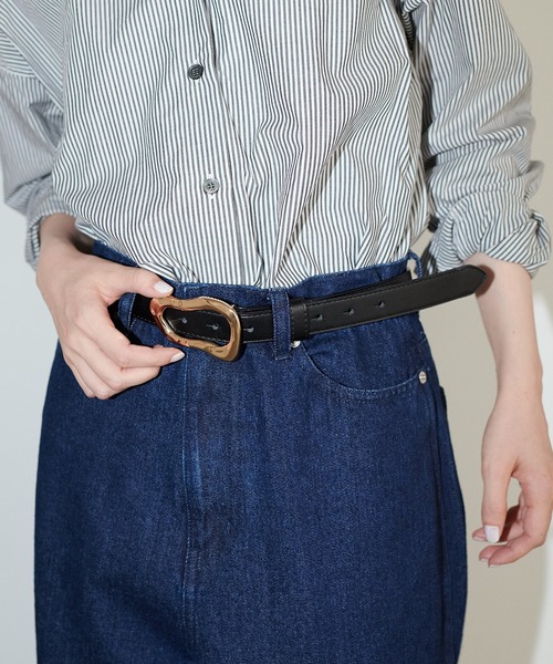 natural couture（ナチュラルクチュール）の「ＰＯＩＲＥ　ベルト（ベルト・レディース・ブラック/ブラウン・FREE）」の22枚目の写真