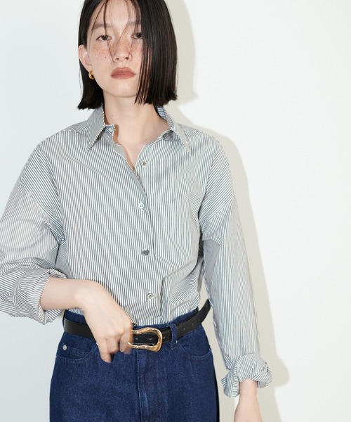 natural couture（ナチュラルクチュール）の「ＰＯＩＲＥ　ベルト（ベルト・レディース・ブラック/ブラウン・FREE）」の4枚目の写真