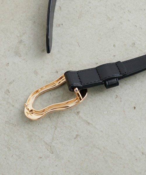 natural couture（ナチュラルクチュール）の「ＰＯＩＲＥ　ベルト（ベルト・レディース・ブラック/ブラウン・FREE）」の16枚目の写真