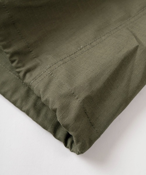 make a ray!（メイク ア レイ！）の「【0】M-51タイプ TCツイル リップストップ 2WAY ミリタリージャケット/ ベスト/袖脱着可能（ミリタリージャケット・レディース・オリーブ・M/L/XL）」の16枚目の写真