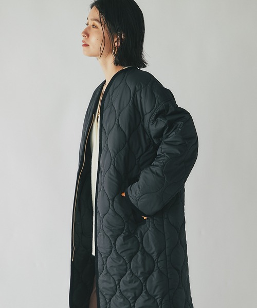 RIVE DROITE リヴドロワ　キルティングブルゾンジャンパー　カーキ RIVE DROITE リヴドロワ キルティングブルゾンジャンパー カーキ RIVE