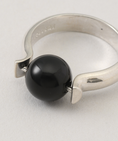 FRAMeWORK（フレームワーク）の「【third reasons/サードリーズンズ】オニキスビーズリング（リング・レディース・シルバー・11）」の10枚目の写真
