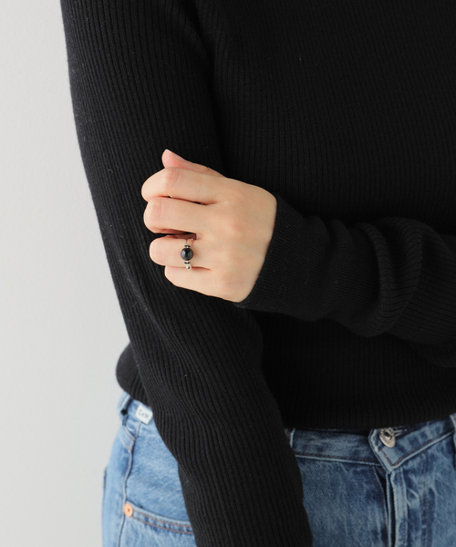 FRAMeWORK（フレームワーク）の「【third reasons/サードリーズンズ】オニキスビーズリング（リング・レディース・シルバー・11）」の12枚目の写真