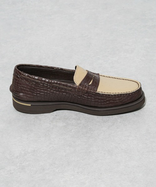 Sperry   （スペリー）の「SPERRY/M A/O PENNY DOUBLE SOLE（ローファー・メンズ・ブラウン・8/10/9）」の6枚目の写真