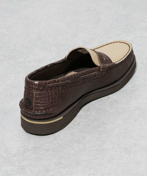 Sperry   （スペリー）の「SPERRY/M A/O PENNY DOUBLE SOLE（ローファー・メンズ・ブラウン・8/10/9）」の5枚目の写真