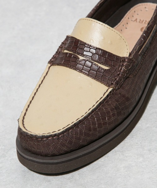 Sperry   （スペリー）の「SPERRY/M A/O PENNY DOUBLE SOLE（ローファー・メンズ・ブラウン・8/10/9）」の4枚目の写真