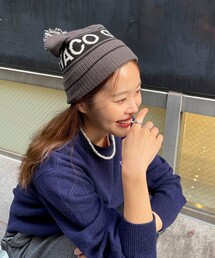 GEVACO | 【GEVACO/ゲバコ】ロゴニットキャップ(ニットキャップ/ビーニー)