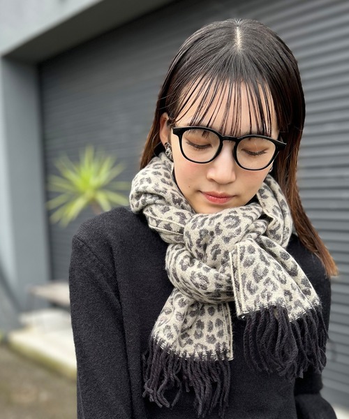 Kotoe（コトエ）の「マルチWAY ヒョウ柄ストール（マフラー）」 - WEAR