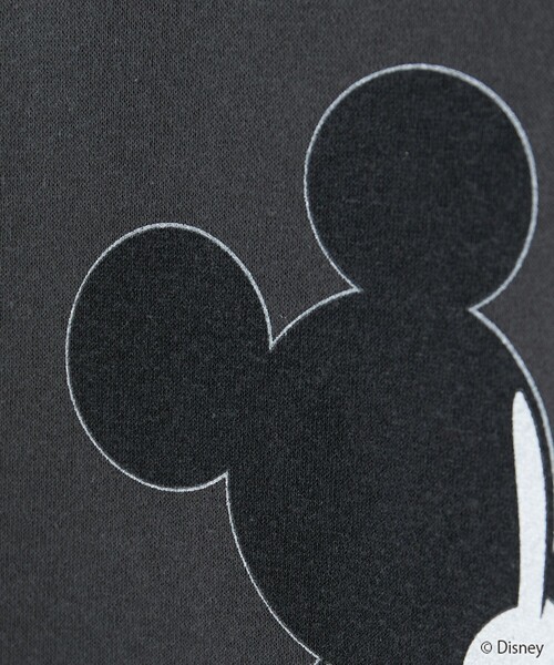FREAK'S STORE（フリークスストア）の「限定展開　Disney/ディズニー　別注/Mickey/前後プリントvintage加工スウェット（スウェット・レディース・ナチュラル/ブラック/ラベンダー/ベージュ/ピンク・ﾌﾘ-）」の17枚目の写真