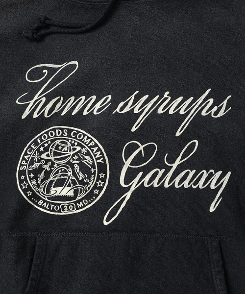 BOW WOW（バウワウ）の「GALAXY SYRUP HOODIE（パーカー・メンズ・ブラック系その他・XL/L/XXL）」の5枚目の写真