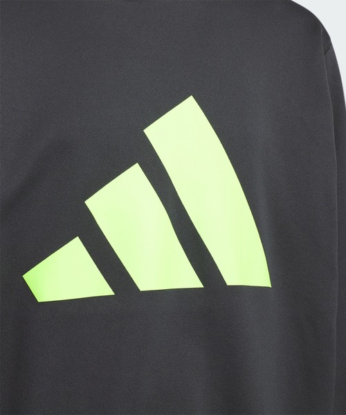 adidas（アディダス）の「トレイン エッセンシャルズ AEROREADY ウォーム ロゴ ルーズフィット スウェットシャツ / トレーナー / アディダス adidas（スウェット・キッズ・グレー・130/140/150/160/110/120）」の3枚目の写真