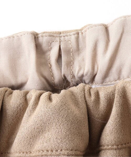 apres les cours（アプレレクール）の「ファー付きショートパンツ（その他パンツ・キッズ・ベージュ/チェック・140/90/120/110/130/100）」の6枚目の写真