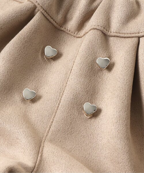 apres les cours（アプレレクール）の「ファー付きショートパンツ（その他パンツ・キッズ・ベージュ/チェック・140/90/120/110/130/100）」の10枚目の写真