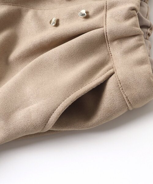 apres les cours（アプレレクール）の「ファー付きショートパンツ（その他パンツ・キッズ・ベージュ/チェック・140/90/120/110/130/100）」の11枚目の写真