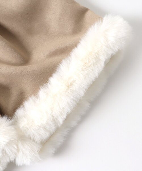 apres les cours（アプレレクール）の「ファー付きショートパンツ（その他パンツ・キッズ・ベージュ/チェック・140/90/120/110/130/100）」の12枚目の写真