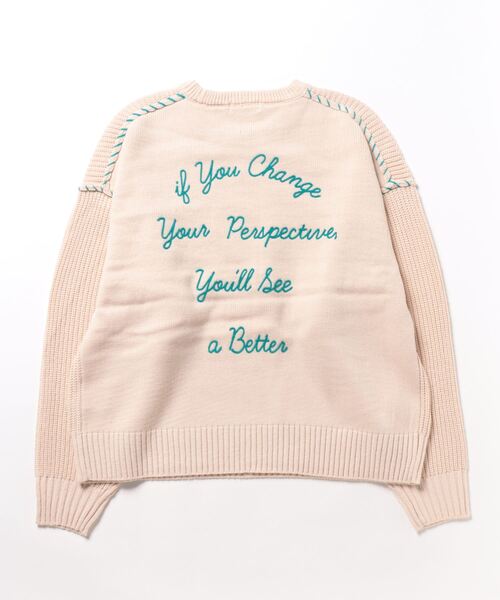 カラーステッチニットトップス（ニット/セーター）｜RODEO CROWNS WIDE