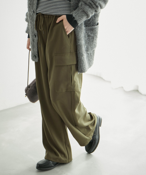 ROPE' PICNIC（ロペピクニック）の「カーゴパンツ（カーゴパンツ・レディース・カーキ/ブラック/ベージュ・38/36）」の9枚目の写真