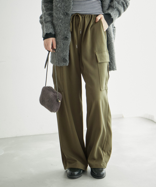 ROPE' PICNIC（ロペピクニック）の「カーゴパンツ（カーゴパンツ・レディース・カーキ/ブラック/ベージュ・38/36）」の3枚目の写真