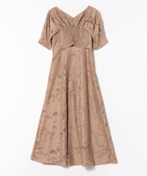 Dorry Doll ドレス★値下げ交渉可★ Dorry Doll ドレス ダイヤフラワーレースドレス 結婚式お呼ばれ