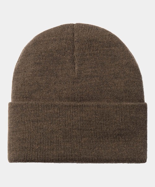 Carhartt(カーハート)の「Carhartt WIP/カーハートダブリューアイピー ビーニー ダブル AMERICANSCRIPTBEANIE I025386(ニットキャップ/ビーニー・メンズ・ナチュラル/ブラウン/ブラック/ダークグレー・FREE)」の11枚目の写真