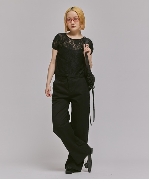 FEKETE(フェケテ)の「COTTON WIDE PANTS / コットンワイドパンツ(その他パンツ・レディース・ベージュ/ライトグレー/ブラック・SMALL/MEDIUM/LARGE)」の16枚目の写真