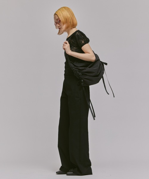 FEKETE(フェケテ)の「COTTON WIDE PANTS / コットンワイドパンツ(その他パンツ・レディース・ベージュ/ライトグレー/ブラック・SMALL/MEDIUM/LARGE)」の17枚目の写真