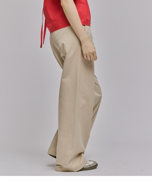FEKETE(フェケテ)の「COTTON WIDE PANTS / コットンワイドパンツ(その他パンツ・レディース・ベージュ/ライトグレー/ブラック・SMALL/MEDIUM/LARGE)」の12枚目の写真