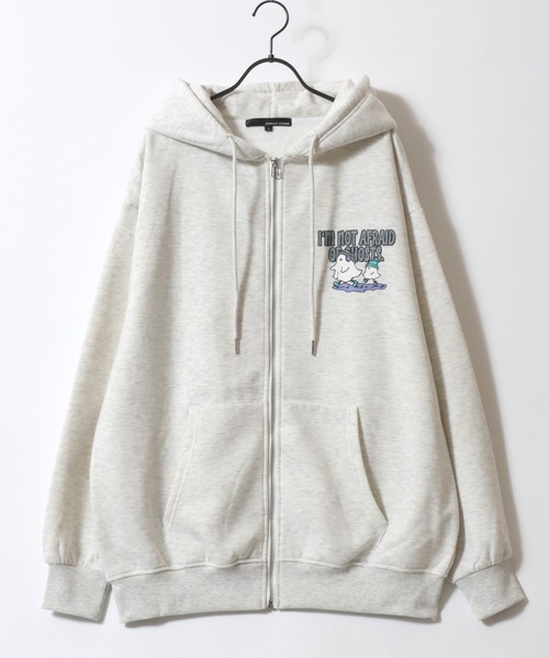 セール】2025AW新柄 Foam Print Sweat Hoodie/発泡バックプリント
