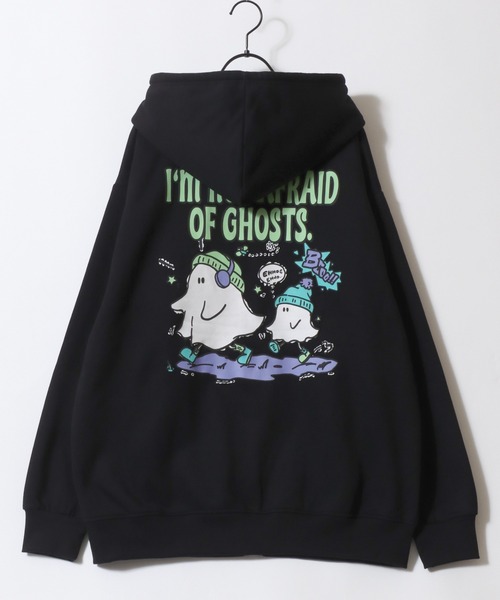 セール】2025AW新柄 Foam Print Sweat Hoodie/発泡バック