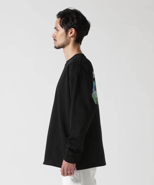 A4A（エーフォーエー）の「A4A/エーフォーエー/MOSAIC LST/ロンT（Tシャツ/カットソー・メンズ・ホワイト/ブラック・F）」の7枚目の写真