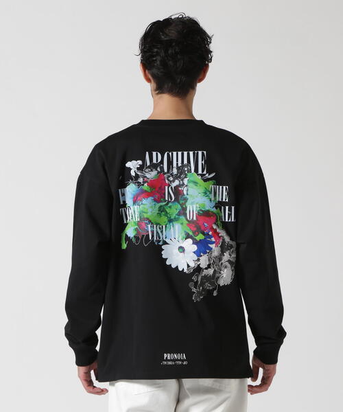 A4A（エーフォーエー）の「A4A/エーフォーエー/MOSAIC LST/ロンT（Tシャツ/カットソー・メンズ・ホワイト/ブラック・F）」の8枚目の写真