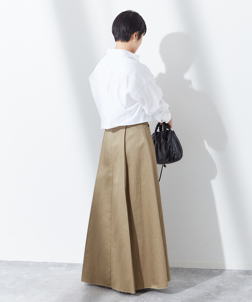 JANE SMITH / JOHN SMITH（ジェーンスミスジョンスミス）の「【JANE SMITH/ジェーンスミス】WESTPOINT COTTON FLARE SK：スカート（スカート・レディース・キャメル・36/38）」の9枚目の写真