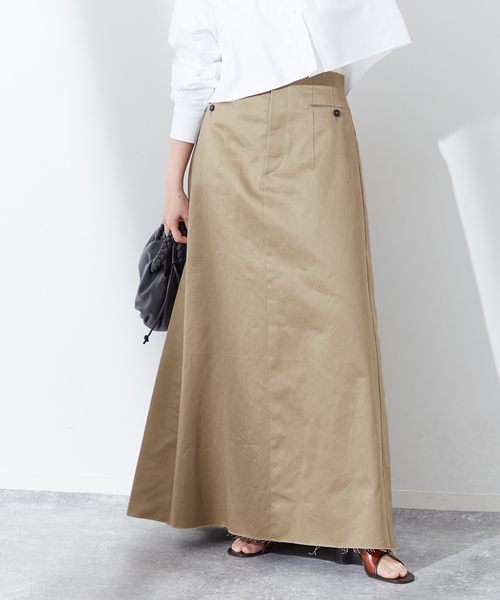 JANE SMITH / JOHN SMITH（ジェーンスミスジョンスミス）の「【JANE SMITH/ジェーンスミス】WESTPOINT COTTON FLARE SK：スカート（スカート・レディース・キャメル・36/38）」の12枚目の写真