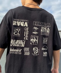 RVCA（ルーカ）の「RVCA/ルーカ バックプリントTシャツ 半袖Tee ロゴTシャツ オーバーサイズ BE041-238（Tシャツ/カットソー）」