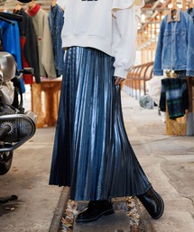 niko and... | CAVAメタリックプリーツスカート(スカート)