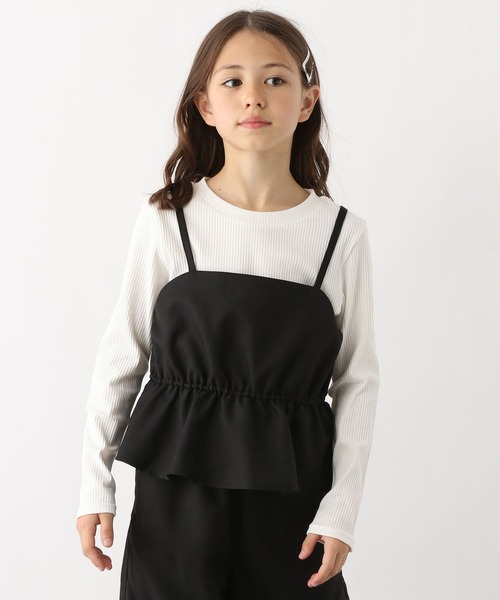 GLOBAL WORK（グローバルワーク）の「3SETビスチェセットアップ/996538（セットアップ・キッズ・ブラック/ブルー・120cm/130cm/140cm/150cm/160cm/170cm）」の14枚目の写真