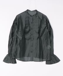GEVS. | 大きいサイズ フリルシアーブラウス GEVS.(シャツ/ブラウス)
