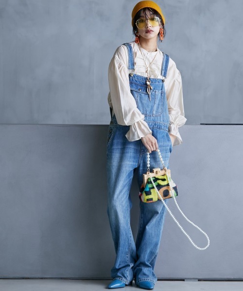 GEVS.（ジェイヴィス）の「＜大きいサイズ＞ フリルシアーブラウス GEVS.（シャツ/ブラウス・レディース・グレー/ベージュ・L/LL/3L/4L/5L）」の16枚目の写真