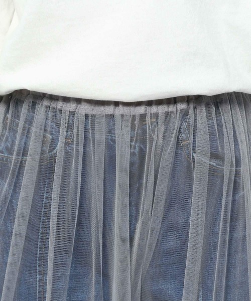 niko and...（ニコアンド）の「セルフカットシアーカバーパンツ（その他パンツ・レディース・オフホワイト/ブラック/グレー・MEDIUM/LONG）」の16枚目の写真