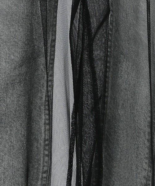 niko and...（ニコアンド）の「セルフカットシアーカバーパンツ（その他パンツ・レディース・オフホワイト/ブラック/グレー・MEDIUM/LONG）」の20枚目の写真