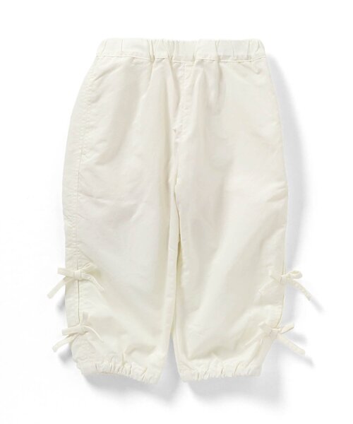 apres les cours(アプレレクール)の「サイドリボンパラシュートパンツ(その他パンツ・キッズ・アイボリー/カーキ・90/100/110/120/130/140)」の8枚目の写真