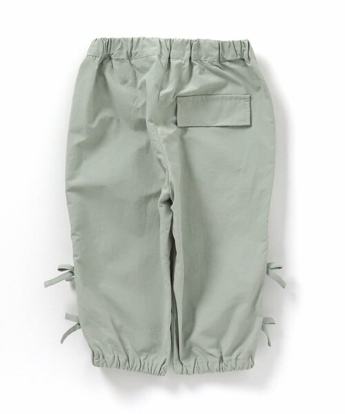 apres les cours(アプレレクール)の「サイドリボンパラシュートパンツ(その他パンツ・キッズ・アイボリー/カーキ・90/100/110/120/130/140)」の4枚目の写真