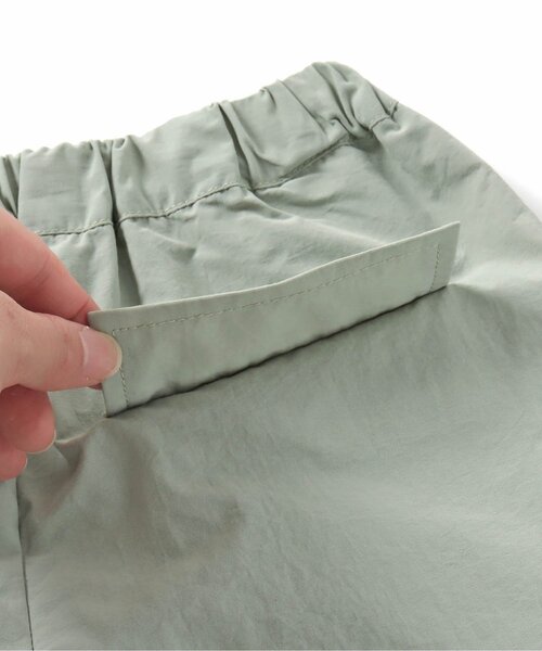 apres les cours(アプレレクール)の「サイドリボンパラシュートパンツ(その他パンツ・キッズ・アイボリー/カーキ・90/100/110/120/130/140)」の14枚目の写真