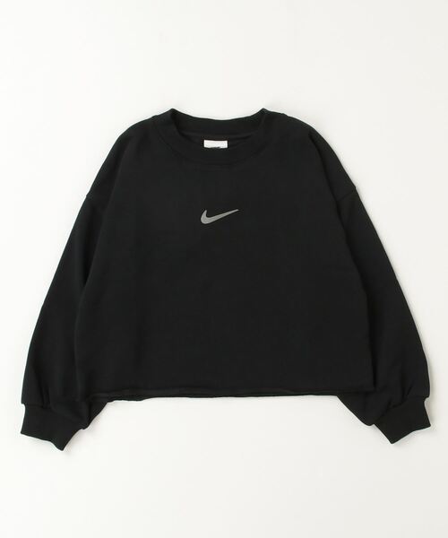 NIKE(ナイキ)の「【別注】ナイキ NIKE ナイキ YTH NSW DF フリース L/S クルー ダンス 限定コラボ(パーカー・キッズ・オリーブ/ライトベージュ/ブラック・130cm/140cm/150cm/160cm)」の2枚目の写真