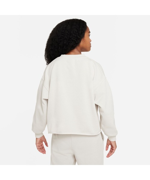 NIKE(ナイキ)の「【別注】ナイキ NIKE ナイキ YTH NSW DF フリース L/S クルー ダンス 限定コラボ(パーカー・キッズ・オリーブ/ライトベージュ/ブラック・130cm/140cm/150cm/160cm)」の8枚目の写真