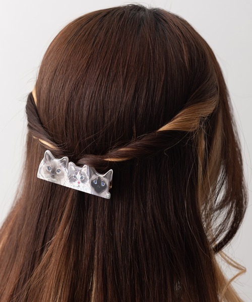 セール】大きめ ヘアクリップ 3点セット 色々デザインアソート
