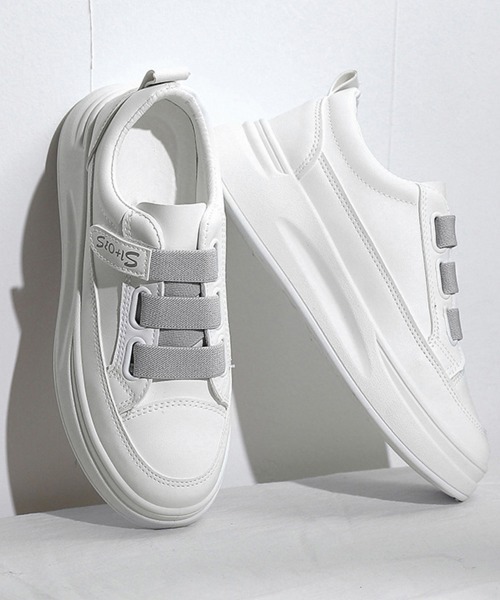 Miniministore（ミニミニストア）の「厚底スニーカー ローカット レディース（スニーカー・レディース・グレー/ミント/オレンジ・22.5cm/23.0cm/24.0cm/23.5cm/24.5cm）」の13枚目の写真