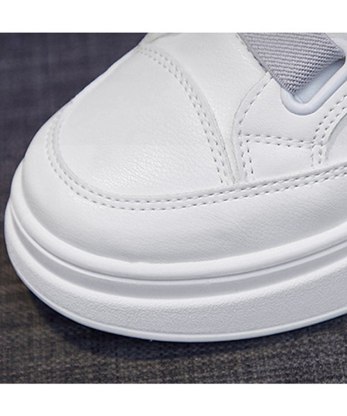 Miniministore（ミニミニストア）の「厚底スニーカー ローカット レディース（スニーカー・レディース・グレー/ミント/オレンジ・22.5cm/23.0cm/24.0cm/23.5cm/24.5cm）」の17枚目の写真